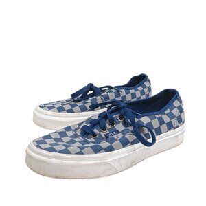 Vans Harry Potter Sneakers Womens 6.5 Mens 5 Blue Gray Checkerboard Ravenclaw